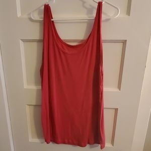 Bright pink tank